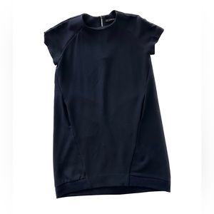 Zara navy oversized casual dress